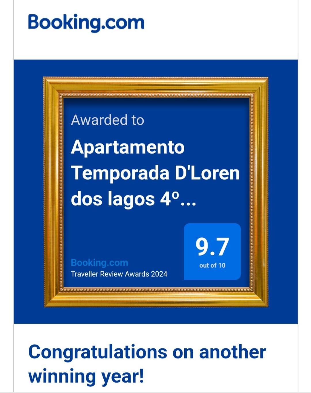 Apartamento Capitolio D'Loren Dos Lagos 4º Andar Eksteriør bilde